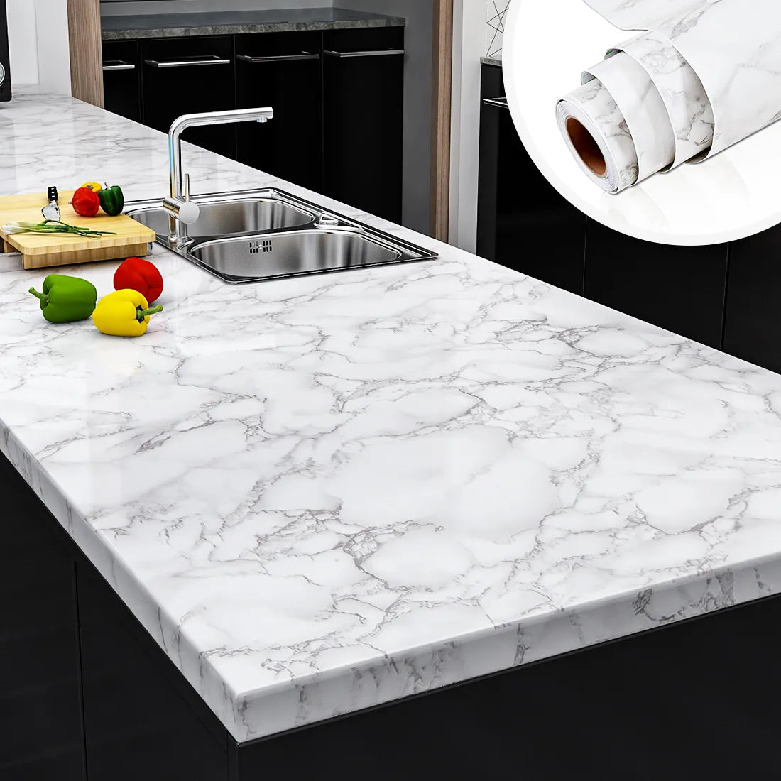 Set Of 3 Water Proof Kitchen Shelve | Table | Cabinet Protector Liners
