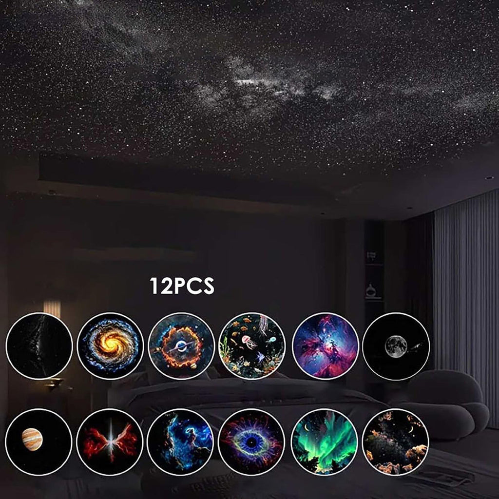 12-IN-1 GALAXY PROJECTOR NIGHT LIGHT
