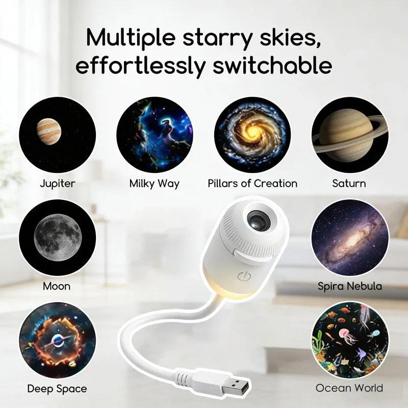 12-IN-1 GALAXY PROJECTOR NIGHT LIGHT
